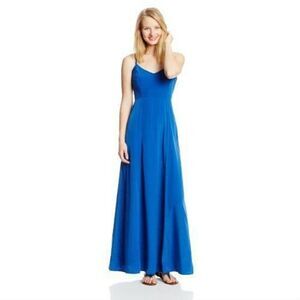 BB‎ Dakota Women Loulla Maxi Dress Blue Size 0